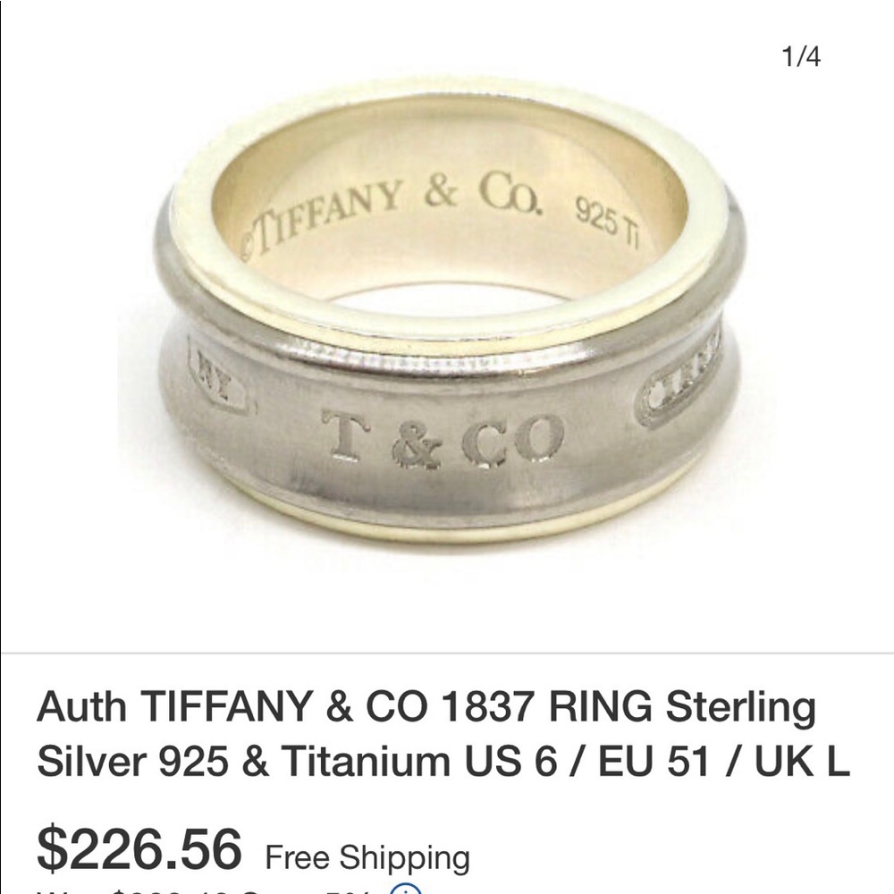 Tiffany ring.